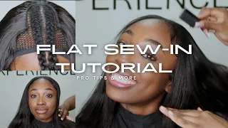 HOW TO GET A FLAT SEW-IN | NEW PRO TIPS | FLAT BUST DOWNS ONLY