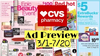 CVS Ad Preview 3/1-7/20. Free Hair Care! HOT Makeup Deals.