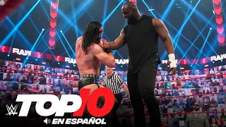Top 10 Mejores Momentos de RAW: WWE Top 10, Jun 14, 2021