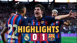 🚨 HIGHLIGHTS EL CLÁSICO: REAL MADRID 0 - 1 BARÇA 🚨