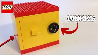 I Made a Working LEGO Safe...