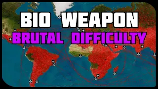 How to Beat Bio Weapon - Brutal Mode in 2020 | Plague Inc. Bio Weapon Walkthrough (No Commentary)