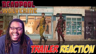 Deadpool & Wolverine Official Trailer Reaction | MAXIMUM EFFORT!!!