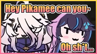 Kson Accidentally Called Henya as Pikamee and Uses Forgetti Beam Right After...【VTuber】