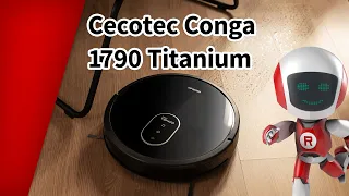 Cecotec Conga 1790 Titanium - robot vacuum and mop