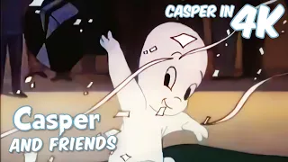 Casper The Famous Ghost 🎥 | Christmas Special🎄| Casper and Friends 4K | 1 Hour Compilation | Cartoon
