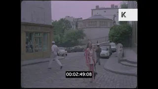 1960s Paris, Montmartre Street Scenes, 35mm