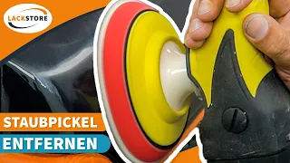 Anleitung Staubeinschlüsse entfernen vom Profi  | LACKSTORE