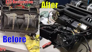E30 Restoration EP9 | E30 Heater Box / HVAC Box Restoration