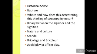 Jacques Derrida: Structure Sign and Play in the Discourse of Human Sciences/Text Explained in Hindi