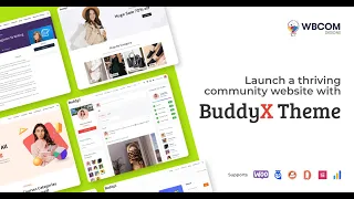 BuddyX Pro - Demo Data Install - WordPress Social Network Theme 2023