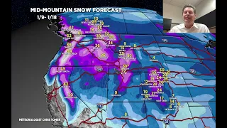 AM Mountain Weather Update 1/9, Meteorologist Chris Tomer