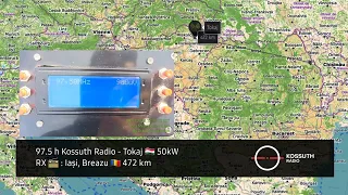 FM DX Kossuth Radio Tokaj - 97.5 MHz received in Iași 🇷🇴 (4.11.2022)