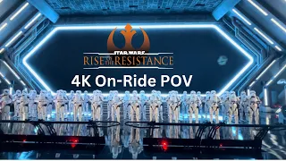 Star Wars: Rise of the Resistance at Hollywood Studios On Ride-POV