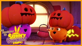 Pedir dulce o truco 🎃 | Feliz Halloween | Las Aventuras de Sunny Bunnies | Dibujos para niños