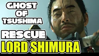 GHOST OF TSUSHIMA - Rescue Lord Shimura (Japanese Dialogue)