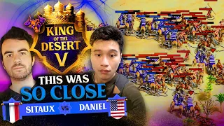 SITAUX vs DANIEL DECIDER King of the Desert 5 for R16 spot #ageofempires2