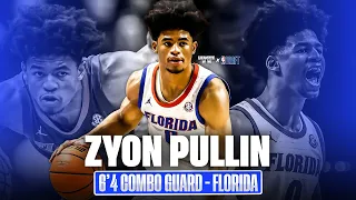 Zyon Pullin 2024 NBA Draft Profile | Steady 6'4 Combo Guard out of Florida