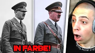 ClashGames REAGIERT auf 12 unglaubliche HISTORISCHE AUFNAHMEN in FARBE! 😨 | ClashGames Reaktion