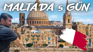 MALTA'da 5 Gün  -  Malta Gezi Rehberi  🇲🇹 | Best Things to do in Malta | Travel Guide