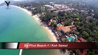 Bo Phut Beach-1 / Koh Samui Thailand overflown with my drone