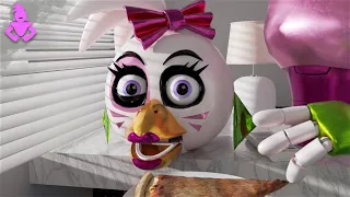 Glamrock Chica in Real Life | FNaF Security Breach Animation