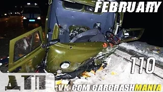 Car Crash Compilation (#110) от 18.02.2015 February 2015 / Подборки Аварий и ДТП Февраль 2015