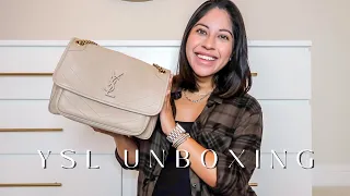 YSL UNBOXING MEDIUM NIKI + MOD SHOTS | SAINT LAURENT