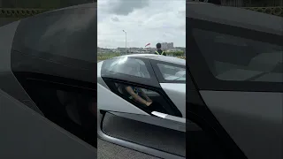 Flying Car on the Road