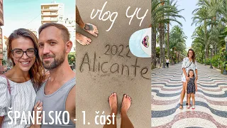 Alicante Španělsko - 1. část | vegan vlog #44/2022 | MaruškaVEG