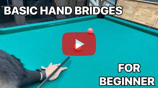 4 Basic Hand Bridging Techniques in Pool for Beginners