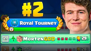 #2 IN THE WORLD! 29-3 in ROYAL TOURNAMENT w/ THIS DECK! 😱