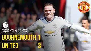 Bournemouth 1-3 Manchester United (16/17) | Premier League Classics | Manchester United