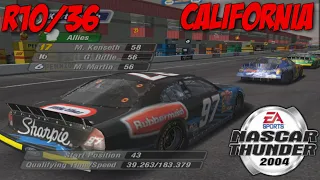 (MRN Didn't Foresee Me Being This Good) NASCAR Thunder 2004 Season Mode R10/36 California