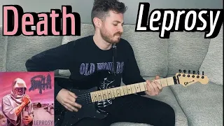 Death - Leprosy (Guitar Cover w/ Tabs & Backing Track On Patreon)