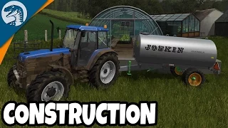 BUILDING GREENHOUSES | Rappack Farms #14 | Farming Simulator 17 Multiplayer Gameplay