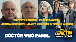 Doctor Who Panel - Sylvester McCoy, Peter Davison, Jemma Redgrave, Janet Fielding & Sophie Aldred