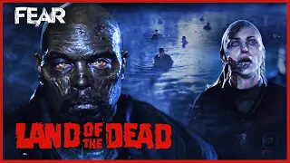 Zombie Horde Goes Swimming | Land Of The Dead (2005)