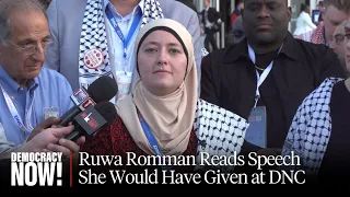 Watch: Palestinian American Lawmaker Gives Speech the DNC Wouldn't Allow on Stage