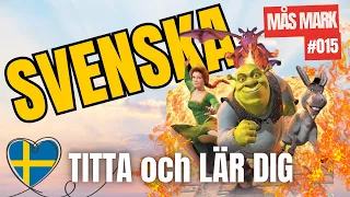 SHREK | Learn SWEDISH by favourite cartoon.