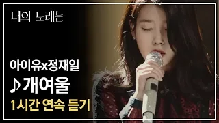 [1시간 연속 듣기] 아이유(IU)x정재일(Jung Jae il) '2019 개여울'♪ - 너의 노래는(Your Song)