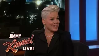 Guest Host Channing Tatum Interviews P!nk