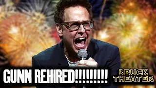 DISNEY REHIRED JAMES GUNN!!!!!