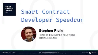 Smart Contract Developer Speedrun