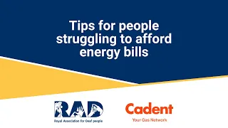 Cadent: Tips for people struggling to afford energy bills