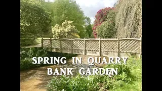 UK. SPRING IN QUARRY BANK GARDEN. Cheshire, UK