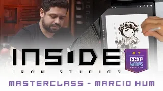 Masterclass on Concept Art of MiniCo | with Marcio Hum – Inside Iron Studios at CCXP Worlds