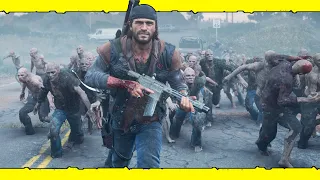 Fighting Off A Huge Zombie Horde (Days Gone Free Roam)