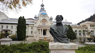 SINAIA 2023.Parcul Dimitrie Ghica.Hotel Caraiman,Cazinoul din Sinaia,Castelul Peleș,Castelul Pelisor