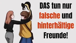 DAS tun nur falsche und hinterhältige Freunde!